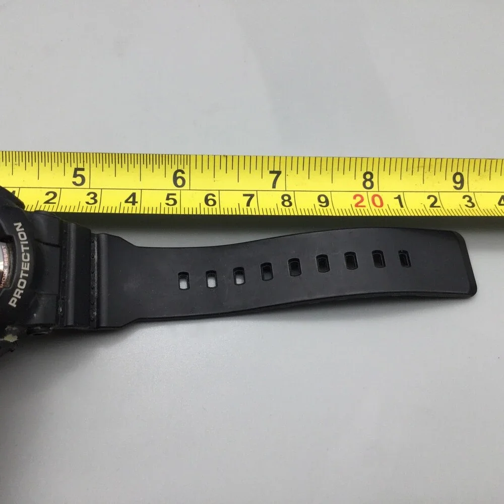 Casio Baby-G Watch Men BA-110XRG 43mm Black Rose Gold Tone New Battery